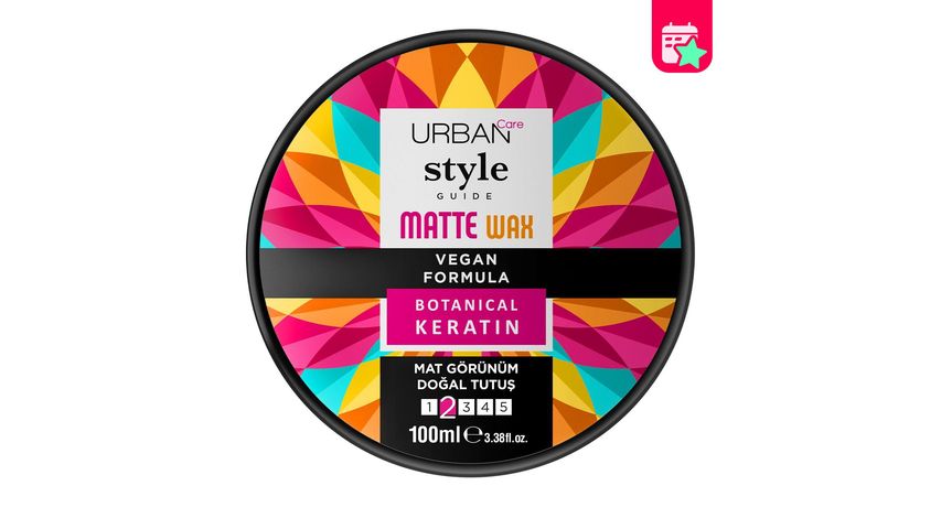 Urban Care Style Guide Wax for a Natural & Matte Look - Flexible Hold 100 ml