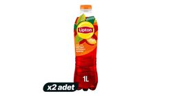 2'li Lipton Ice Tea Şeftali Pet Şişe 1 L Paketi