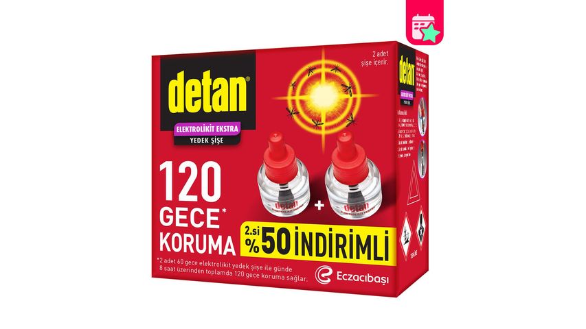 Detan 60 Nights Liquid Extra 2nd Refill