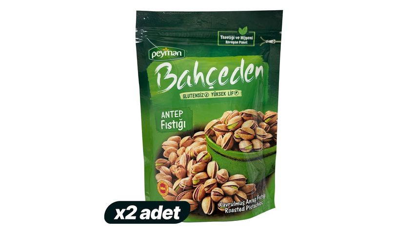 2'li Peyman Bahçeden Kavrulmuş Antep Fıstığı 110 g Paketi