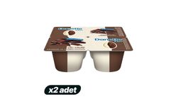 2'li Danette İkilim Çikolatalı Sütlü Puding Paketi