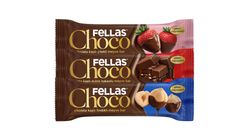 3x Fellas Chocolate-Covered Fruit Bar – Mixed Bundle
