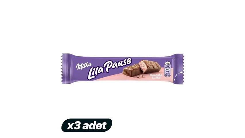 3'lü Milka Lila Pause Çikolata Paketi