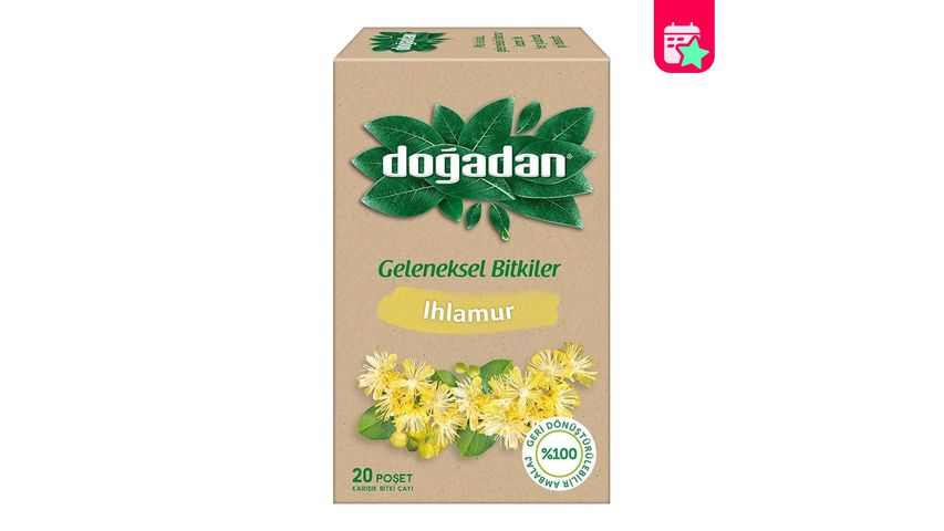 Doğadan Linden Herbal Tea 18 Bags