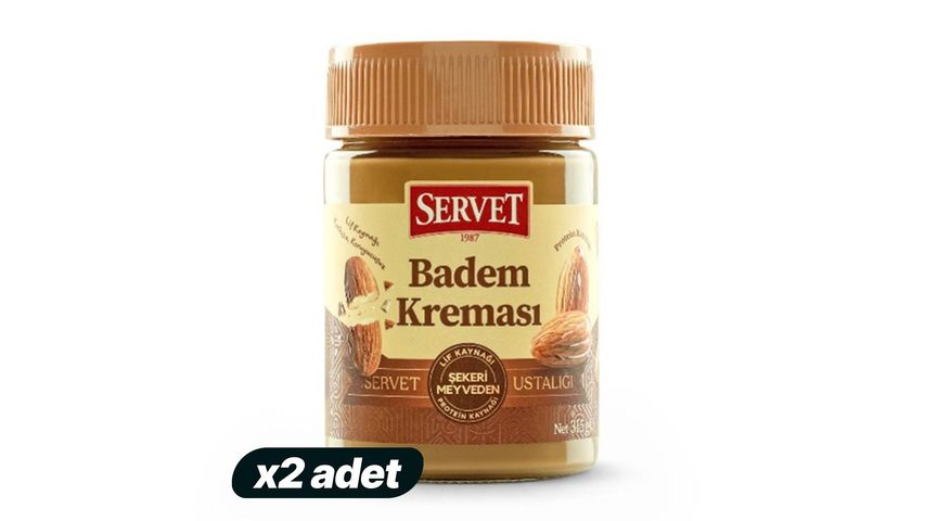 2x Servet Almond Spread 315 g Bundle