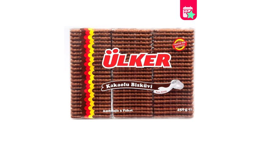 Ülker Petit Beur Cocoa Biscuits 450 g