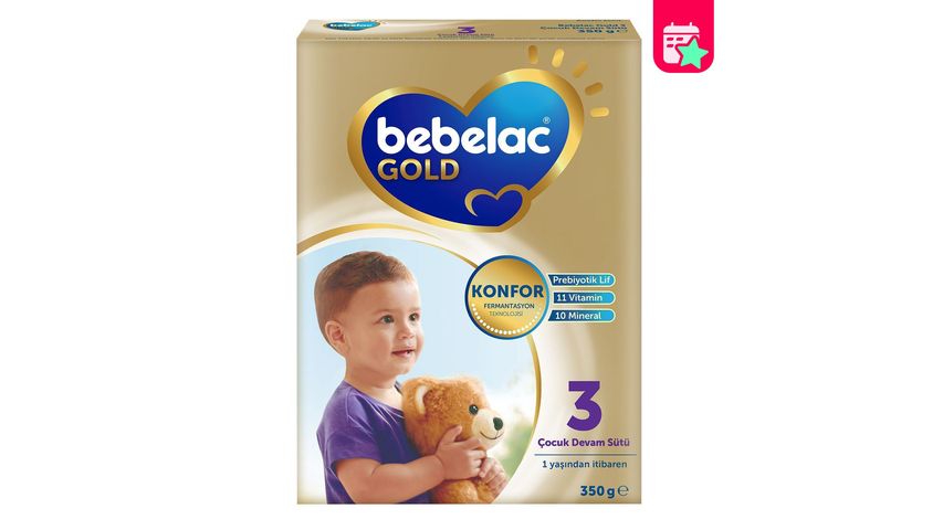 Bebelac Gold Comfort 3 Follow-On Milk 1 Year+ 350 g