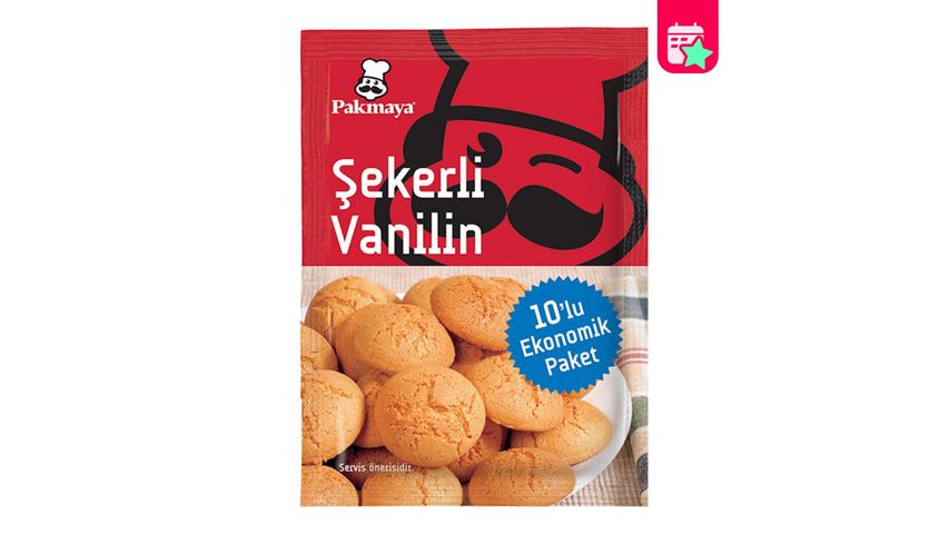 Pakmaya Sugar Vanillin 10 x 10 g