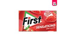 First Sensations Strawberry Flavored Sugar-Free Gum 27 g