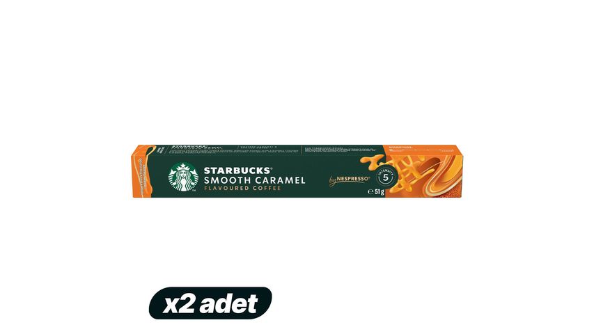 2'li Starbucks Karamel Aromalı Kapsül Kahve 51 g Paketi