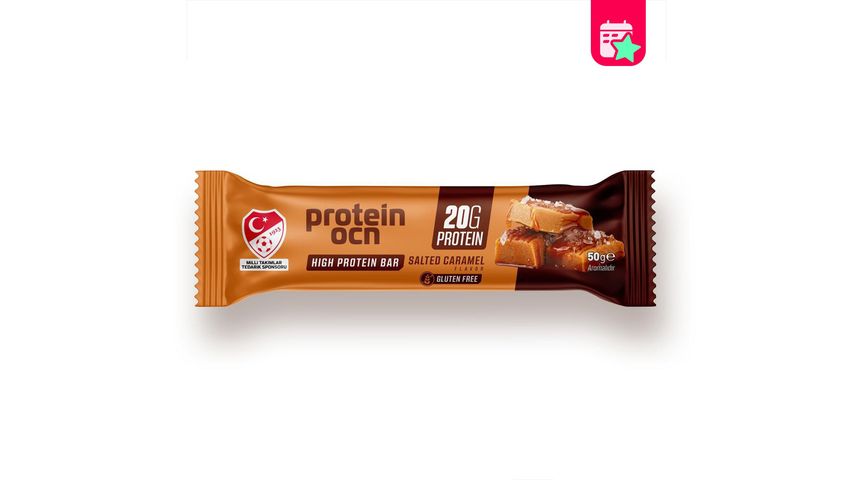Protein Ocn High Protein Bar Salted Caramel Flavored 50 g
