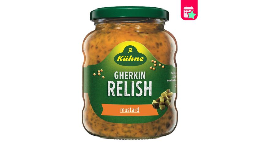 Kühne Mustard Pickle Sauce 350 g