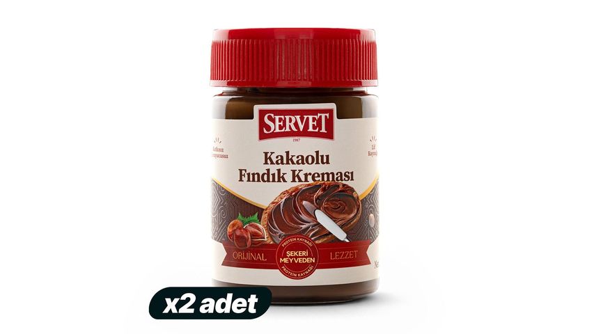 2'li Servet Kakaolu Fındık Kreması 315 g Paketi