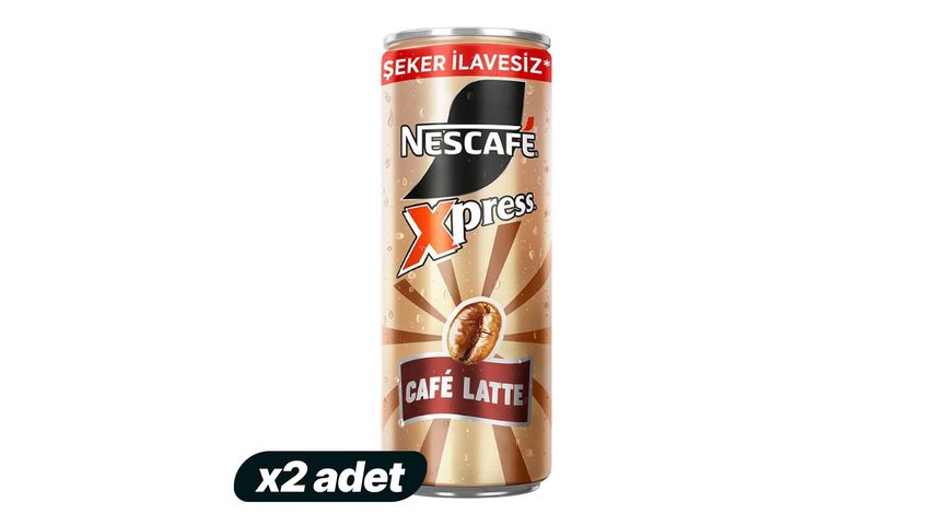 2'li NESCAFÉ Xpress Cafe Latte Soğuk Kahve Paketi