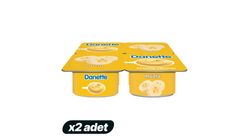 2x Danette Banana Pudding 4 x 100 g Bundle