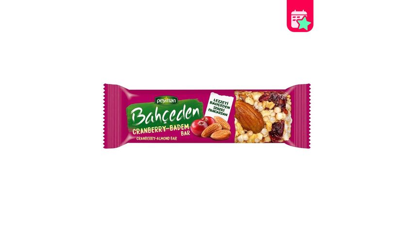 Peyman Garden Cranberry & Almond Bar 30 g
