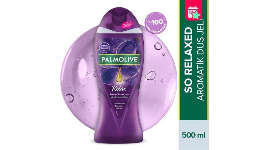 Palmolive Aroma Sensations Lavender So Relaxed Bath and Shower Gel 500 ml