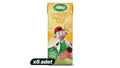 6'lı Sütaş D Vitaminli Muzlu Süt 200 ml Paketi