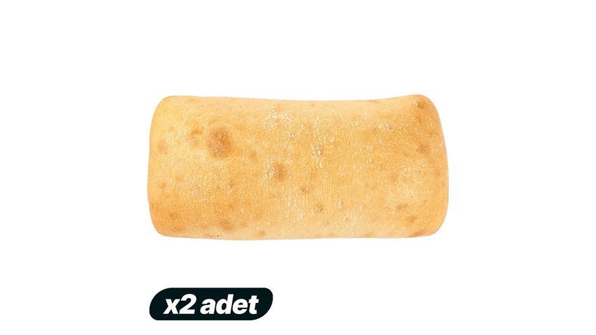 2x La Lorraine Plain Ciabatta 145 g Bundle