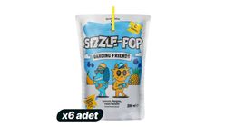 6'lı Sizzle Pop Dancing Friends Karışık Meyveli İçecek 200 ml Paketi