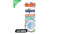 2'li Alpro Şekersiz Hindistan Cevizi İçeceği 1 L Paketi