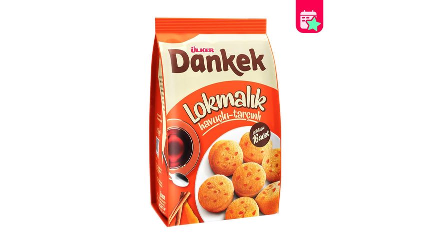 Ülker Dankek Carrot and Cinnamon Bite Cake 160 g