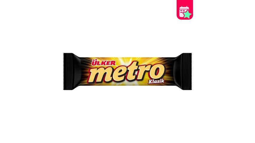 Ülker Metro Coated Chocolate Bar 36 g