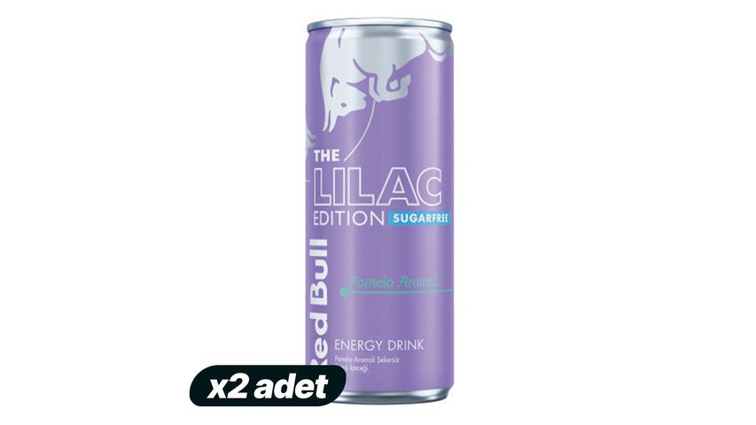 2x Red Bull Lilac Edition Pomelo Energy Drink 250 ml Bundle