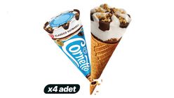 4'lü Algida Cornetto Classico Kaymaklı 125 ml Paketi