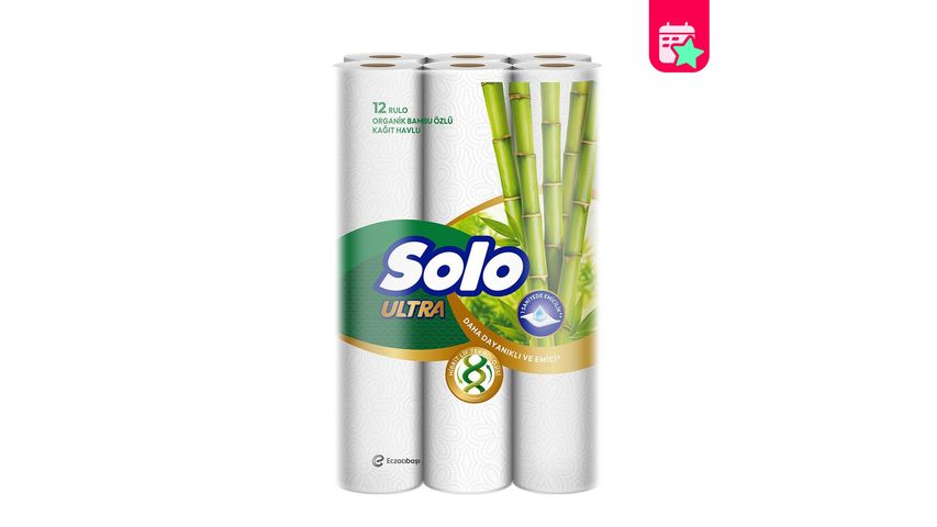 Solo Ultra Paper Towels 12 Pack