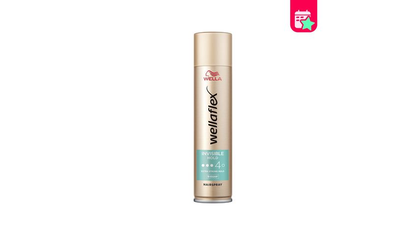 Wella Wellaflex Invisible Hold Hair Spray 250 ml - 4/5 Hold