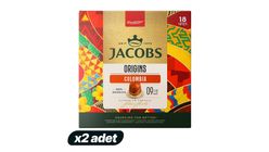 2x Jacobs Origins Colombia Capsul Coffee 18 Pieces Bundle