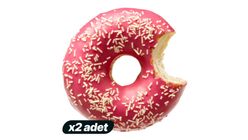 2x La Lorraine Strawberry Donut 56 g Bundle