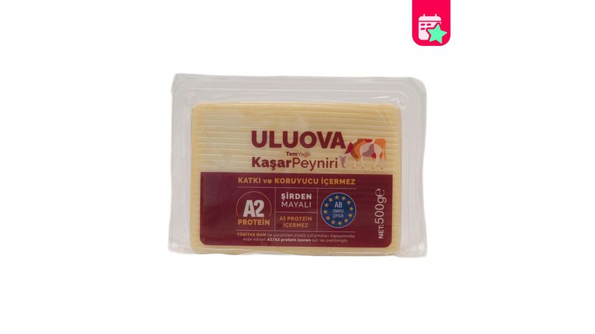 Uluova Full-Fat Kashar Cheese 500 g