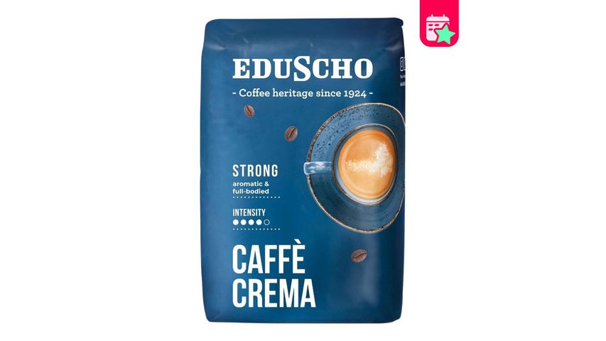 Eduscho Caffe Crema Strong Bean Coffee 500 g