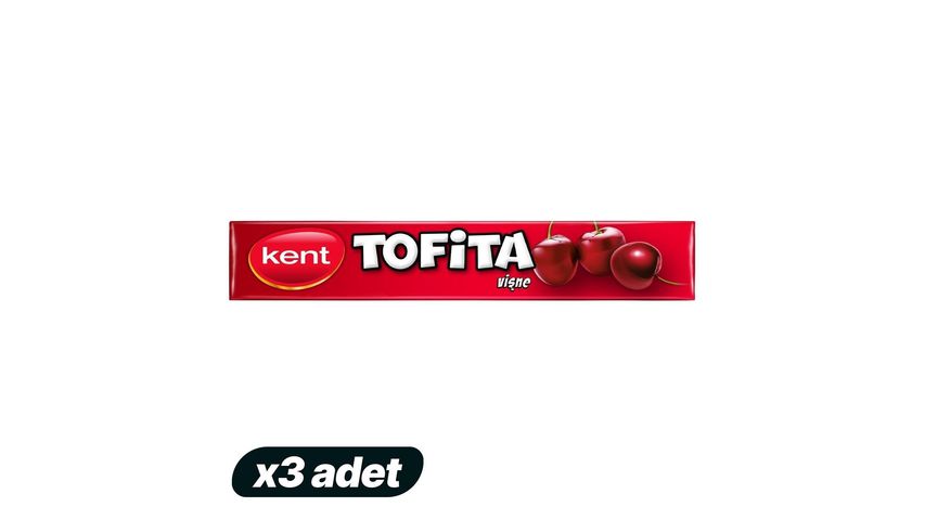 3'lü Kent Tofita Vişne 47 g Paketi