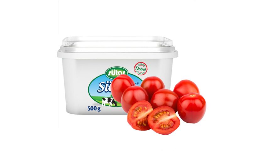 Sütaş Strained Cheese & Milagro Cocktail Tomatoes 500 g Bundle