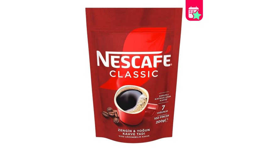 Nescafé Nescafe Classic Instant Coffee 200g Economic Package