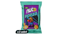 3'lü Nutzz Popzz Soğan Aromalı Mısır Çerezi 90 g Paketi