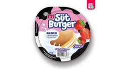 Eti Milk Burger Honey Cake with Strawberry Cream Filling 35 g