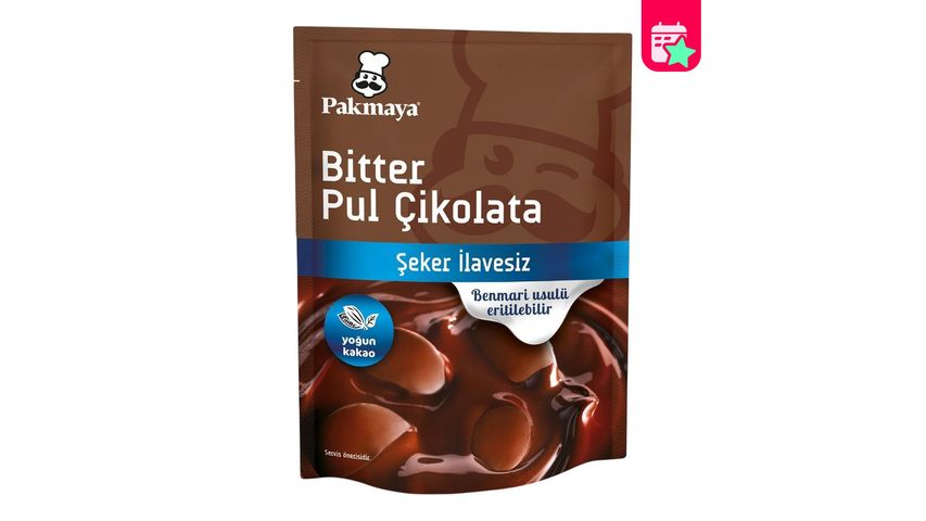 Pakmaya Sugar-Free Bitter Chocolate Chips 70 g