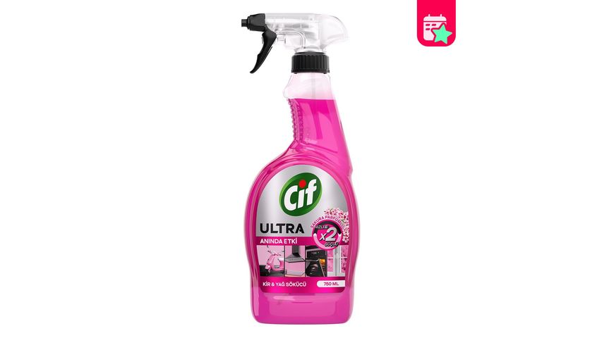 Cif Ultra Instant Effect Dirt & Oil Remover 750 ml