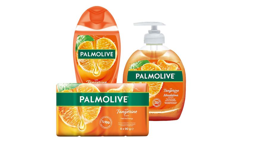Palmolive Tangerine Series 3x Set Bundle
