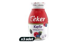 3x Eker Forest Fruits Kefir 200 ml Bundle