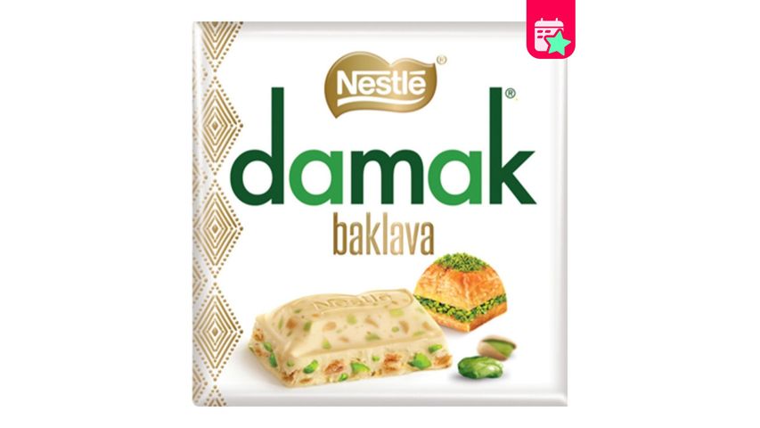 Nestlé Nestle Damak Baklava with Pistachio and White Chocolate 60 g