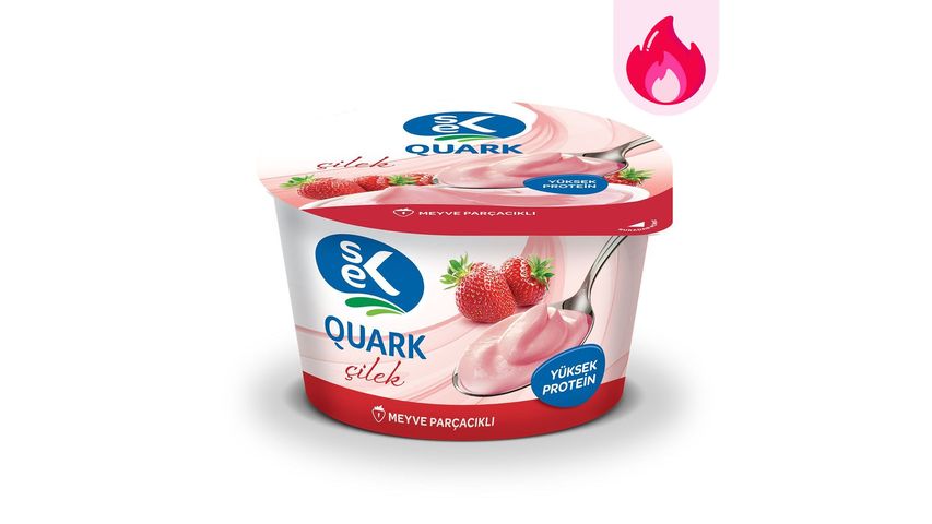 Sek Strawberry Quark 140 g