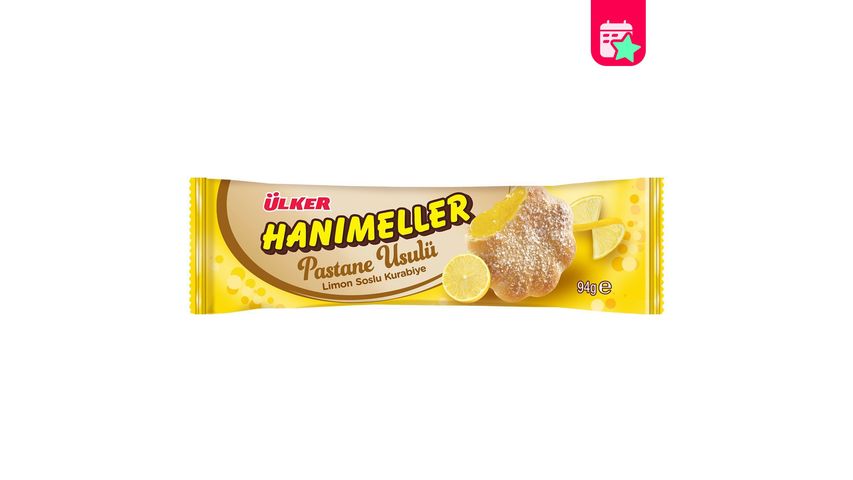 Ülker Hanımeller Bakery Style Lemon Sauce Cookies 94 g