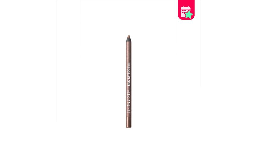 Note Silk Tattoo Liner 03 Antique Bronze – Waterproof Silky Gel Eyeliner (Bronze, Shimmery)
