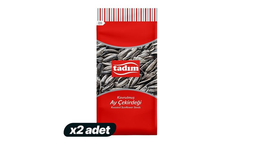 2x Tadım Roasted Black Sunflower Seeds Bundle
