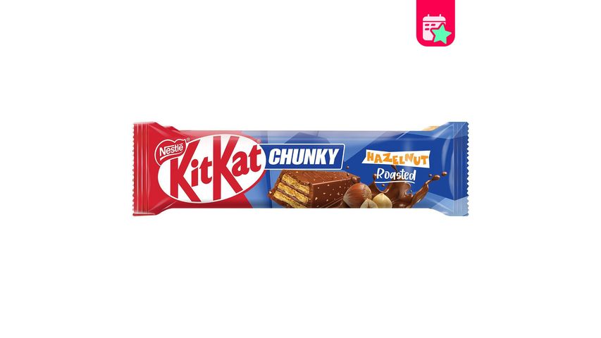 Nestlé KitKat Chunky Hazelnut Wafer 38 g